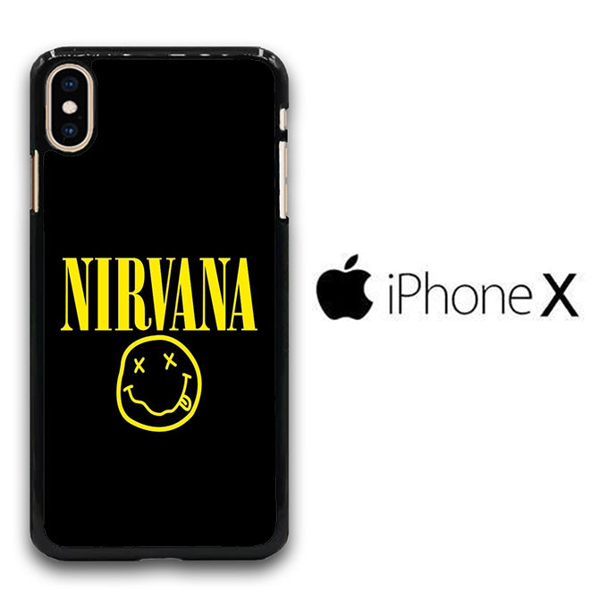 Nirvana Black iPhone X Case
