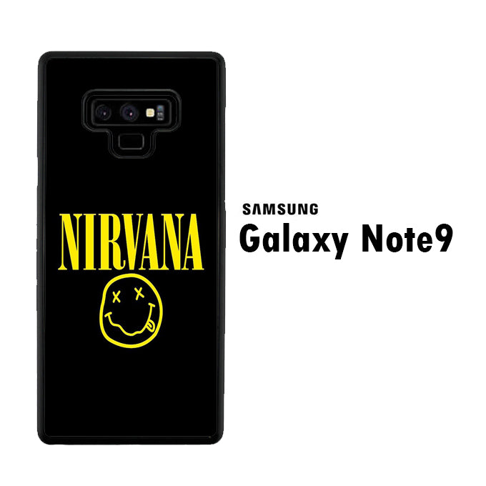 Nirvana Black Samsung Galaxy Note 9 Case