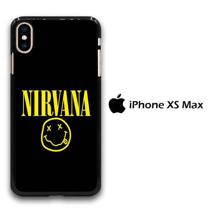 Nirvana Black iPhone Xs Max Case