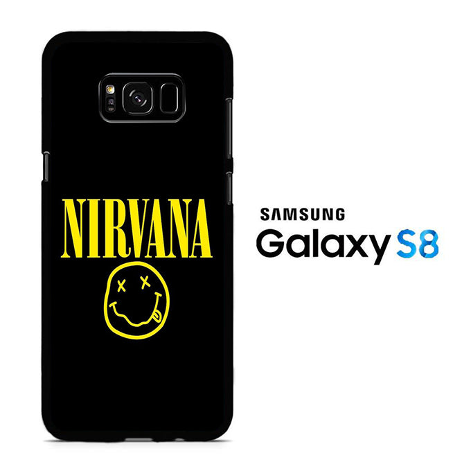Nirvana Black Samsung Galaxy S8 Case