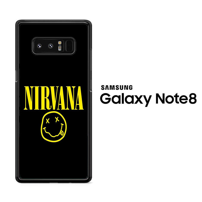 Nirvana Black Samsung Galaxy Note 8 Case