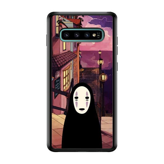 No Face Man Spirited Away Samsung Galaxy S10 Plus Case