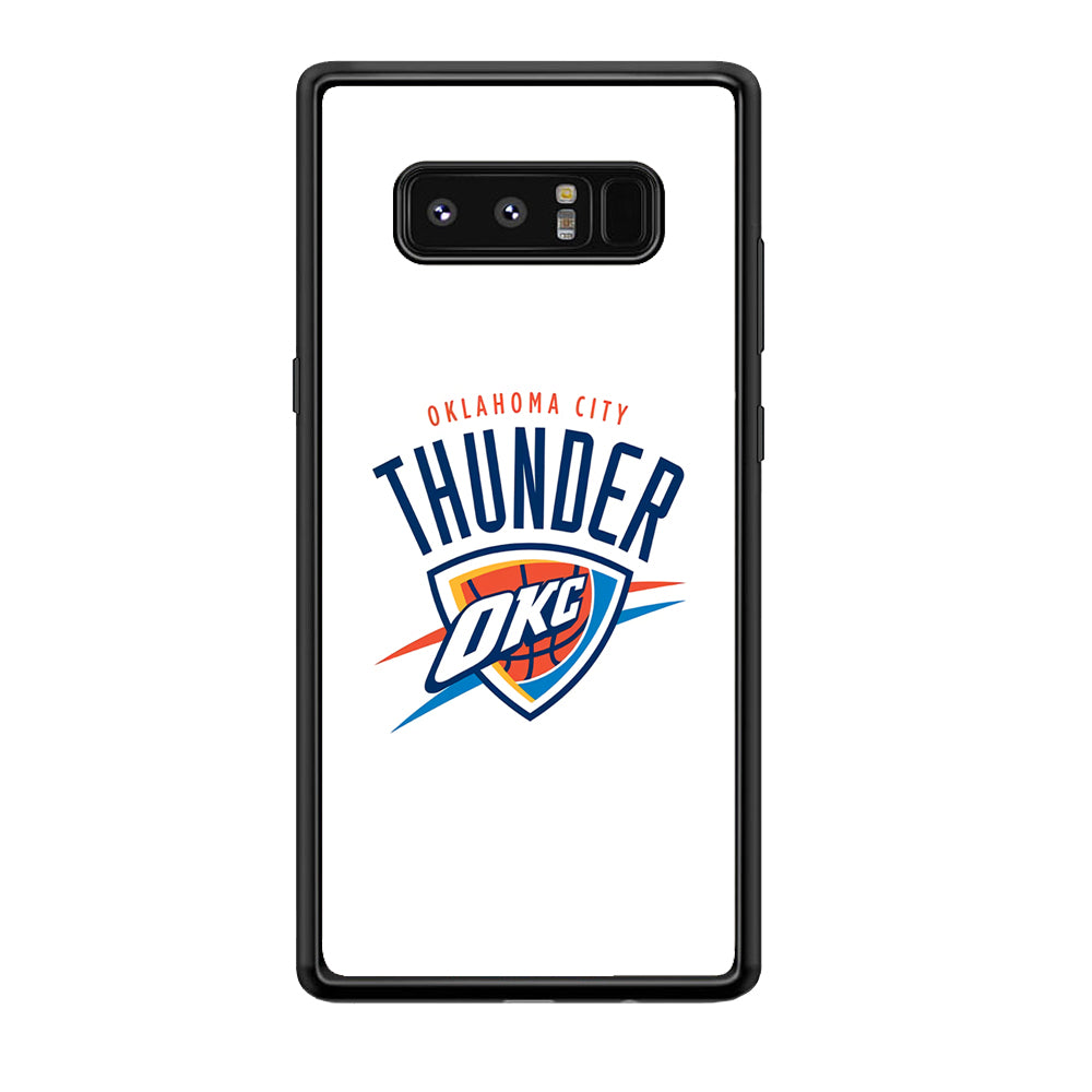 Oklahoma City Thunder NBA Samsung Galaxy Note 8 Case