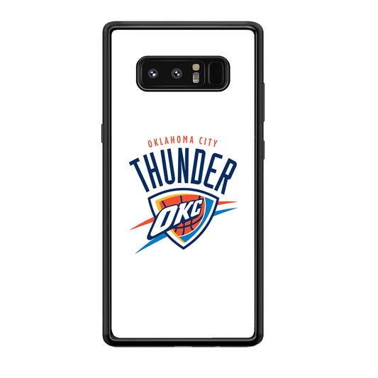 Oklahoma City Thunder NBA Samsung Galaxy Note 8 Case