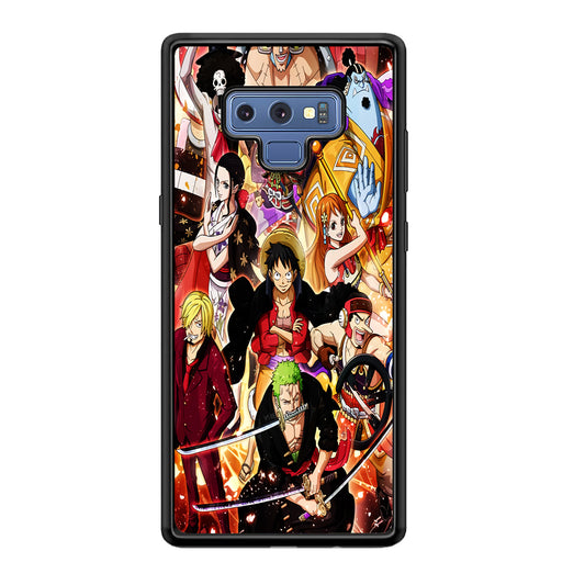 One Piece Luffy Team Samsung Galaxy Note 9 Case