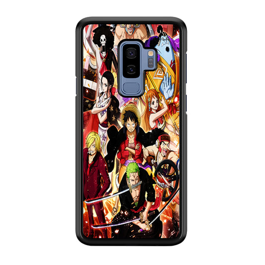 One Piece Luffy Team Samsung Galaxy S9 Plus Case