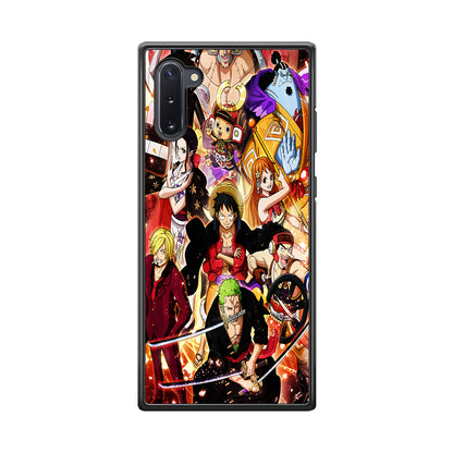One Piece Luffy Team Samsung Galaxy Note 10 Case