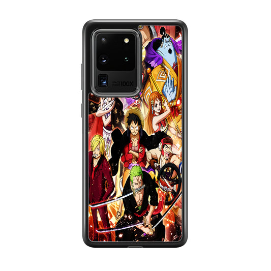 One Piece Luffy Team Samsung Galaxy S20 Ultra Case
