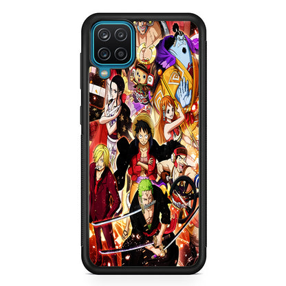 One Piece Luffy Team Samsung Galaxy A12 Case