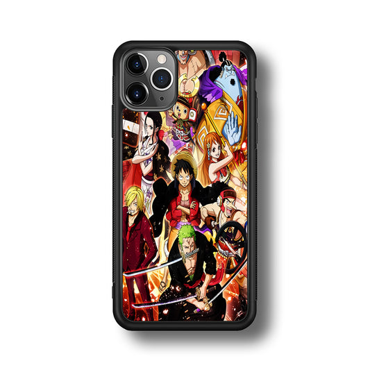 One Piece Luffy Team iPhone 11 Pro Max Case