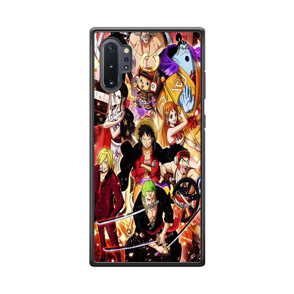 One Piece Luffy Team Samsung Galaxy Note 10 Plus Case