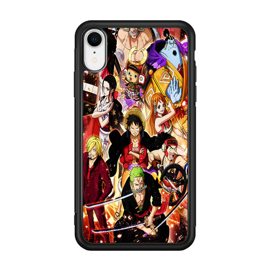 One Piece Luffy Team iPhone XR Case