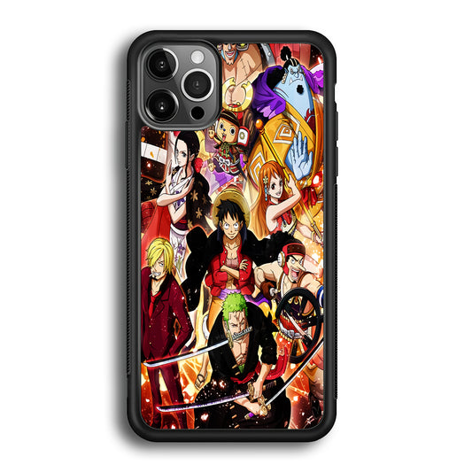 One Piece Luffy Team iPhone 12 Pro Case