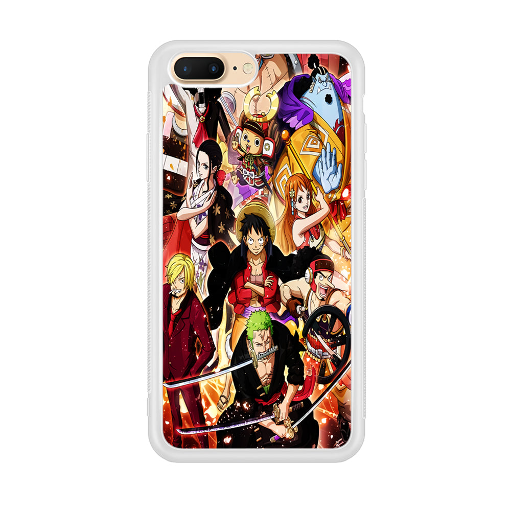 One Piece Luffy Team iPhone 8 Plus Case