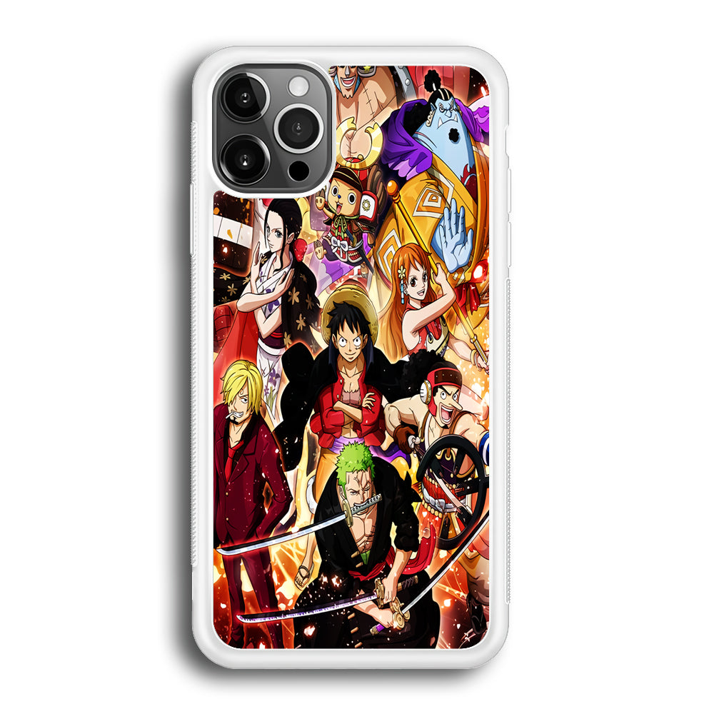 One Piece Luffy Team iPhone 12 Pro Case