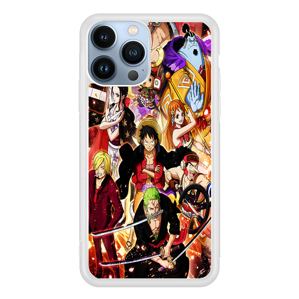 One Piece Luffy Team iPhone 13 Pro Max Case