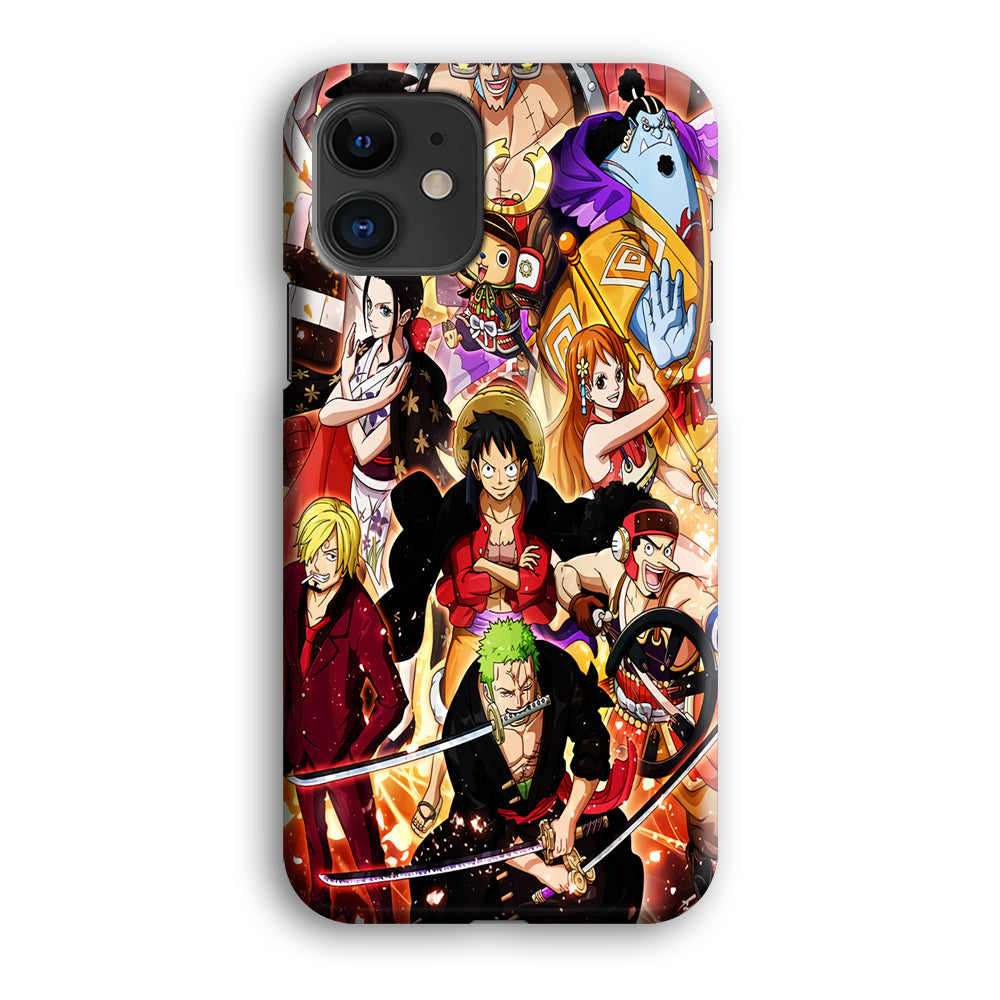 One Piece Luffy Team iPhone 12 Case