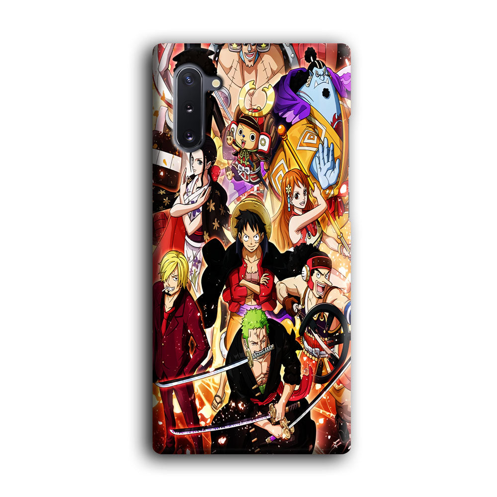 One Piece Luffy Team Samsung Galaxy Note 10 Case