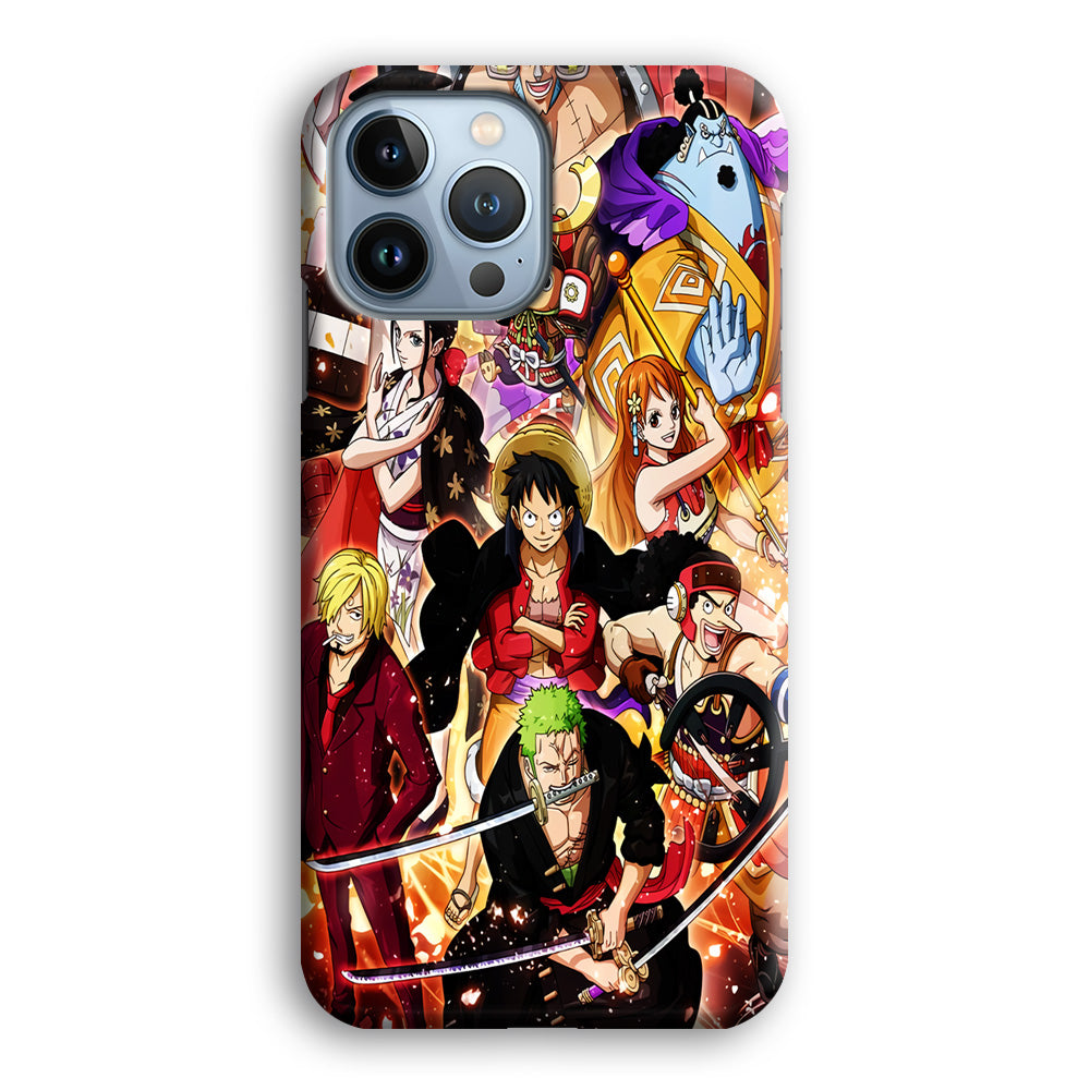 One Piece Luffy Team iPhone 13 Pro Case