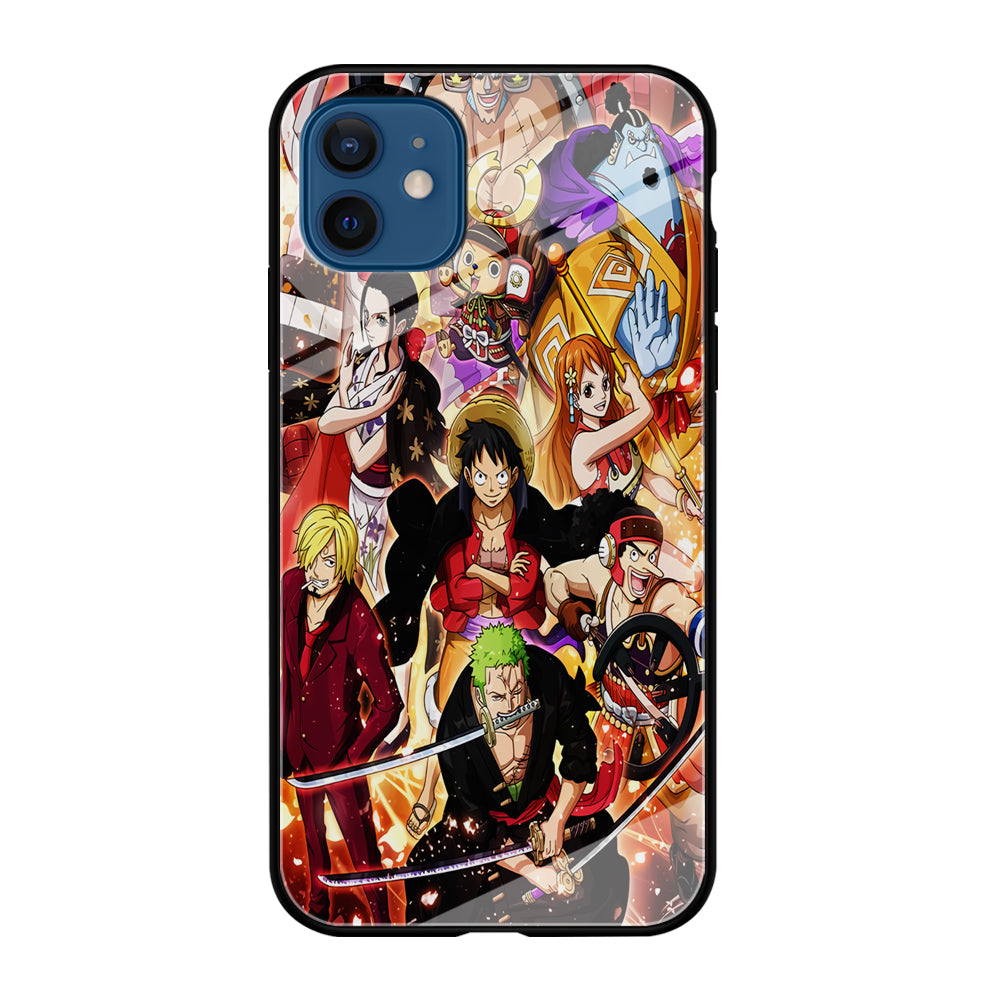 One Piece Luffy Team iPhone 12 Case