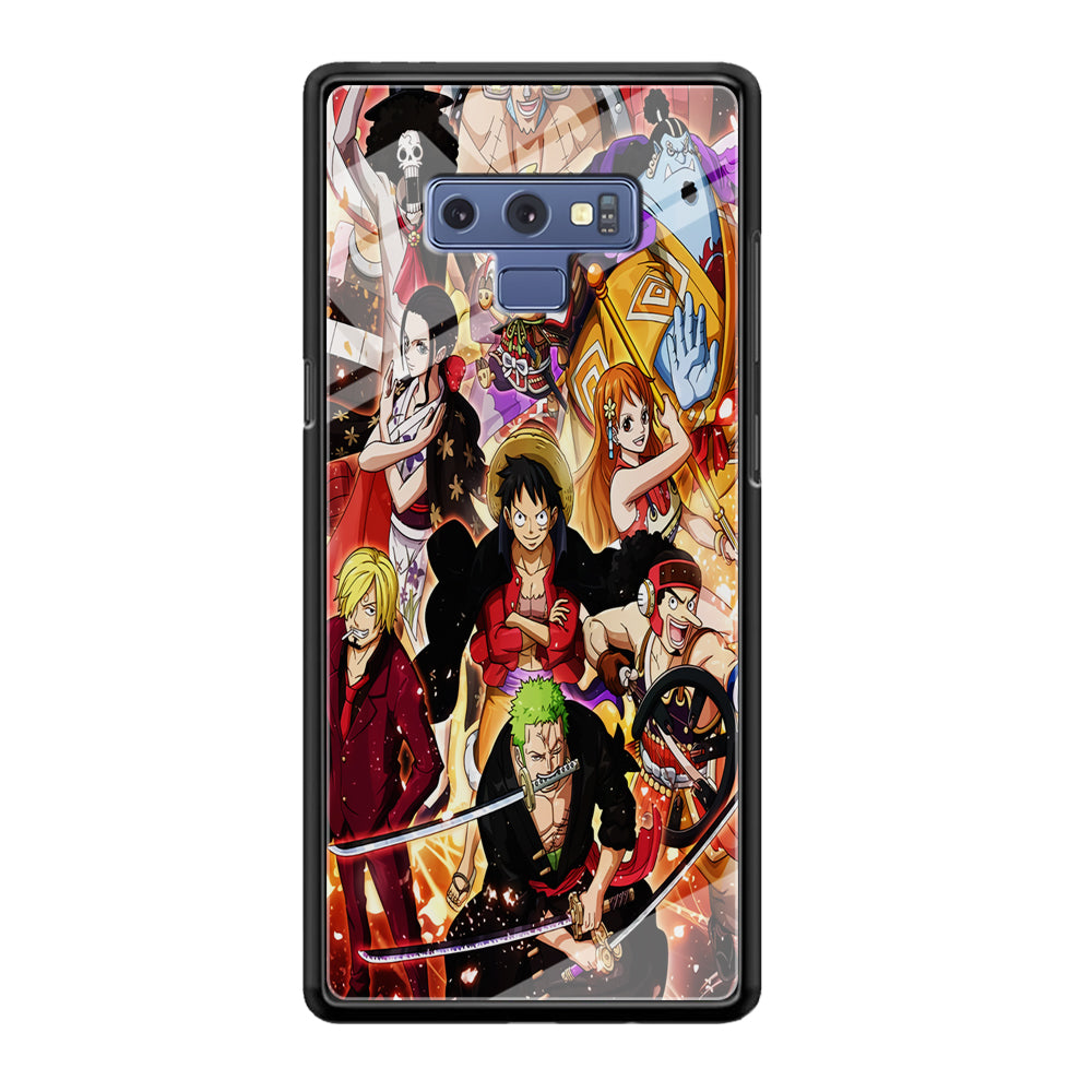 One Piece Luffy Team Samsung Galaxy Note 9 Case