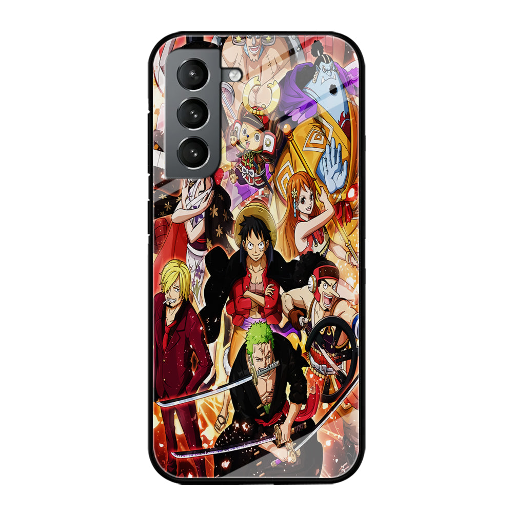 One Piece Luffy Team Samsung Galaxy S21 Plus Case