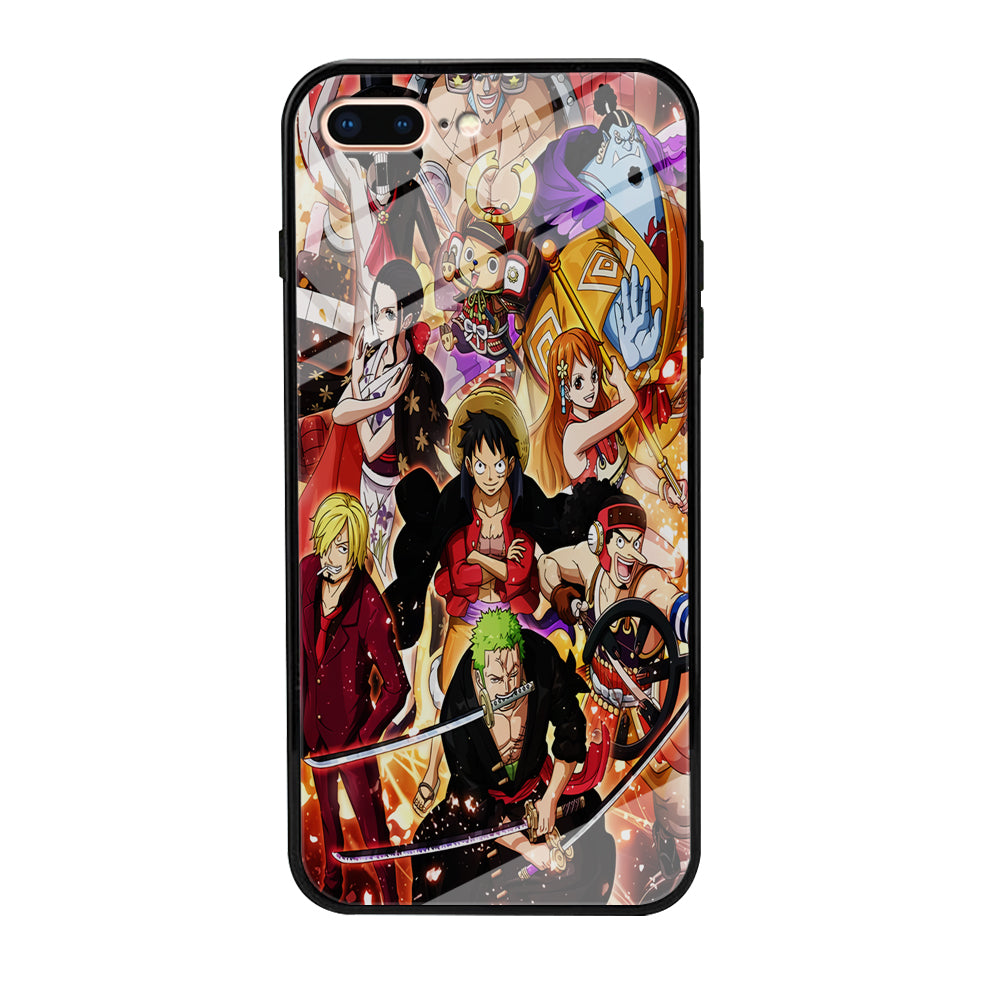 One Piece Luffy Team iPhone 8 Plus Case