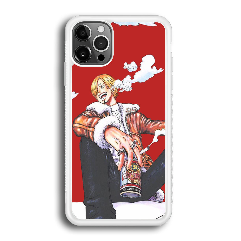 One Piece Sanji Smoker iPhone 12 Pro Case