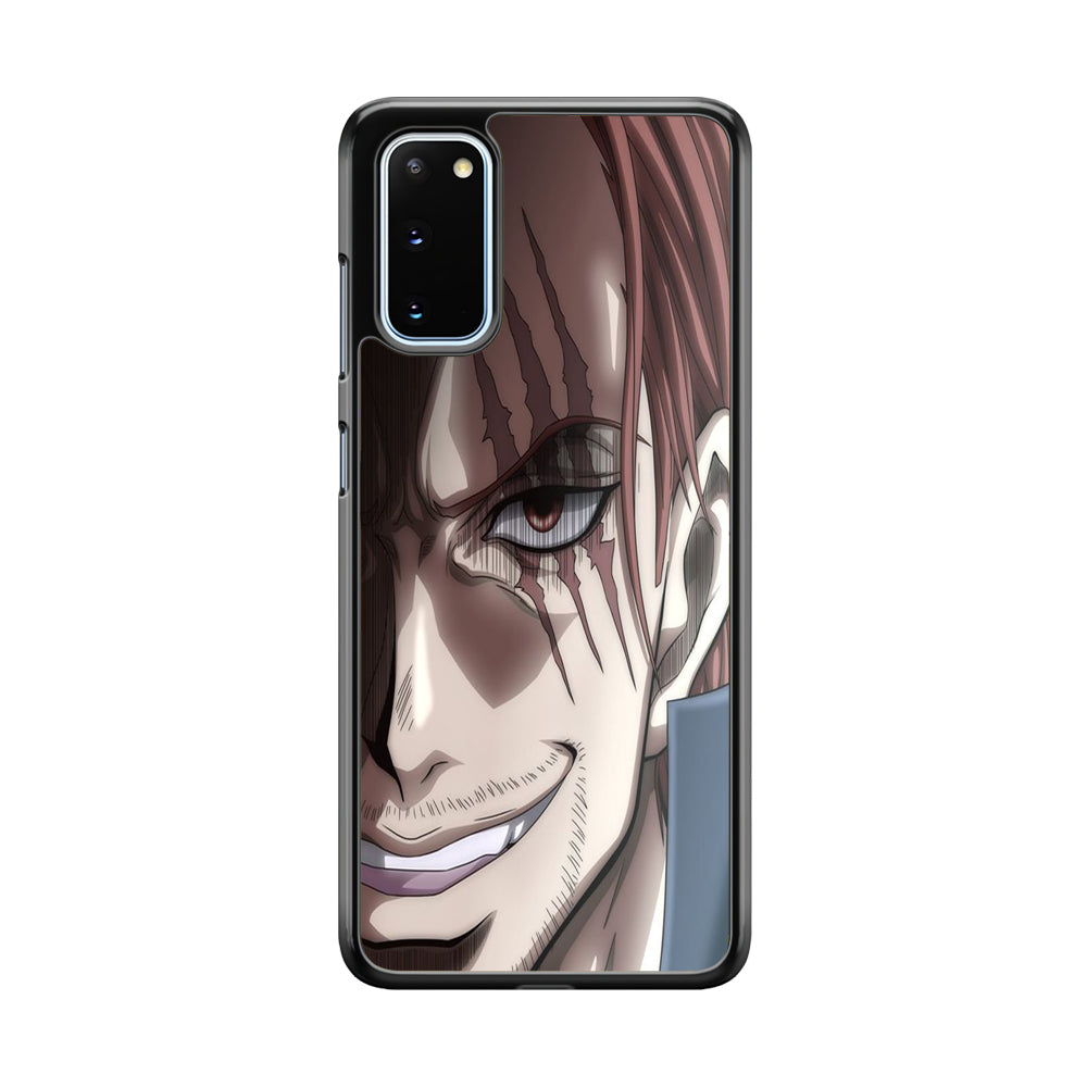 One Piece Shanks Close Up Face Samsung Galaxy S20 Case