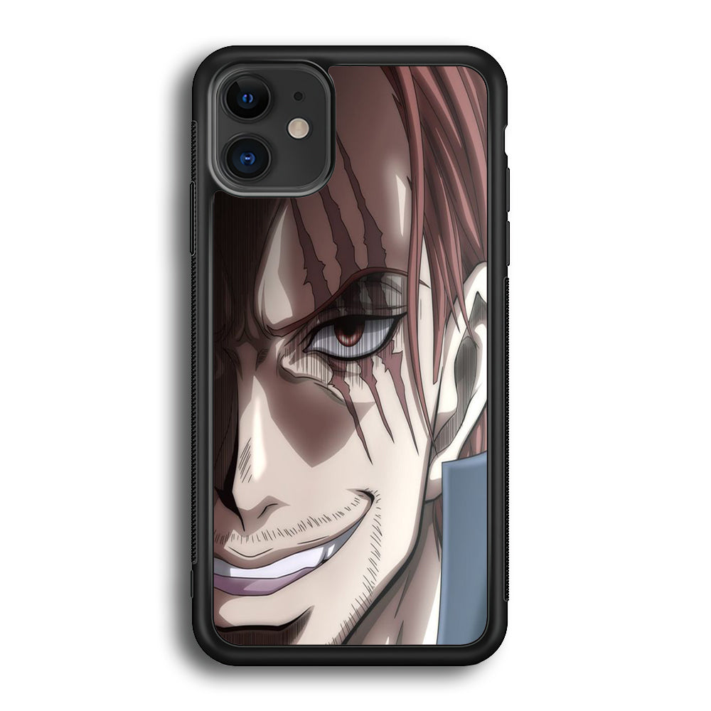 One Piece Shanks Close Up Face iPhone 12 Case