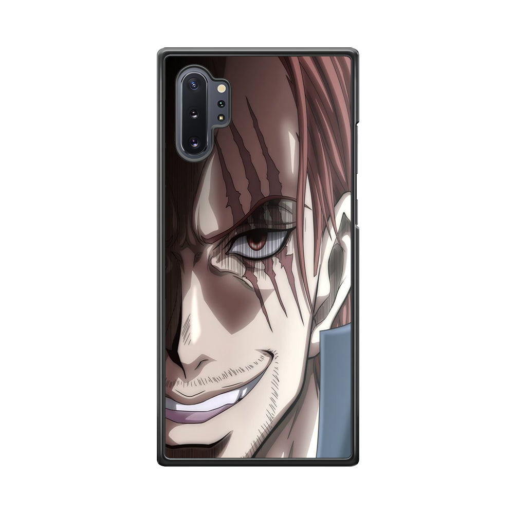 One Piece Shanks Close Up Face Samsung Galaxy Note 10 Plus Case