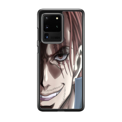 One Piece Shanks Close Up Face Samsung Galaxy S20 Ultra Case