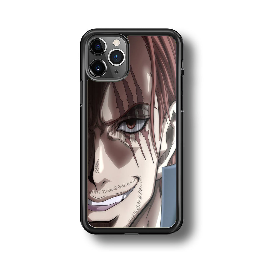 One Piece Shanks Close Up Face iPhone 11 Pro Max Case