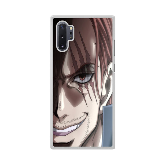 One Piece Shanks Close Up Face Samsung Galaxy Note 10 Plus Case