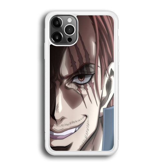 One Piece Shanks Close Up Face iPhone 12 Pro Case