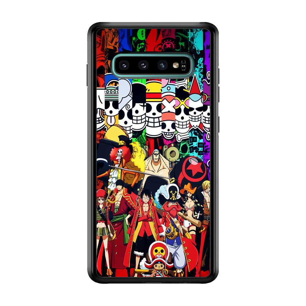 One Piece Symbol of Character Samsung Galaxy S10 Plus Case