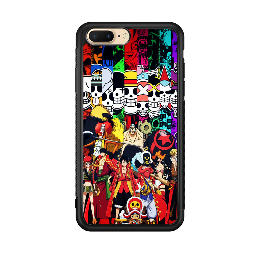 One Piece Symbol of Character iPhone 8 Plus Case