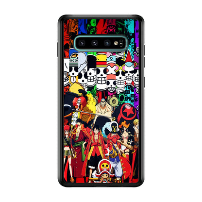 One Piece Symbol of Character Samsung Galaxy S10 Case