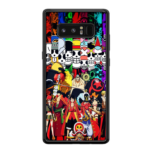 One Piece Symbol of Character Samsung Galaxy Note 8 Case