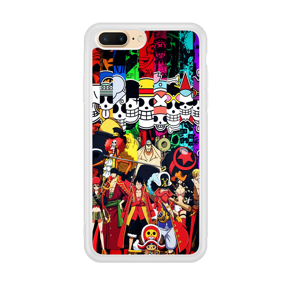 One Piece Symbol of Character iPhone 8 Plus Case