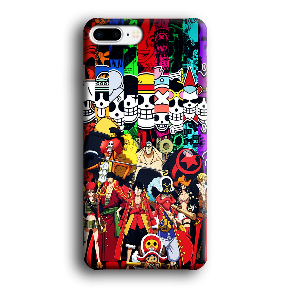 One Piece Symbol of Character iPhone 8 Plus Case