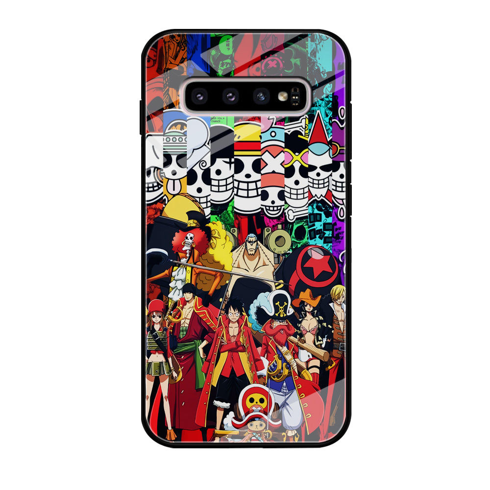 One Piece Symbol of Character Samsung Galaxy S10 Plus Case