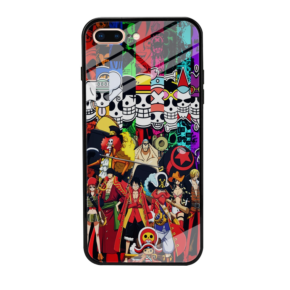 One Piece Symbol of Character iPhone 8 Plus Case