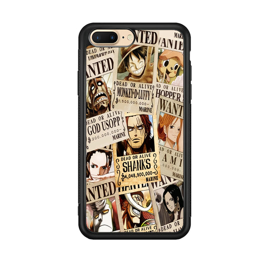 One Piece Wanted Poster iPhone 7 Plus Case