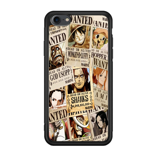 One Piece Wanted Poster iPhone 7 Case