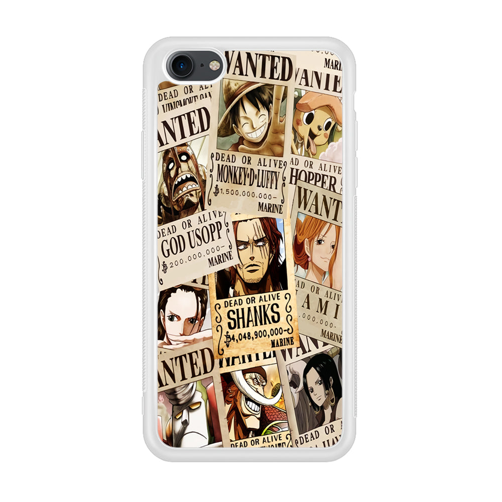 One Piece Wanted Poster iPhone 7 Case