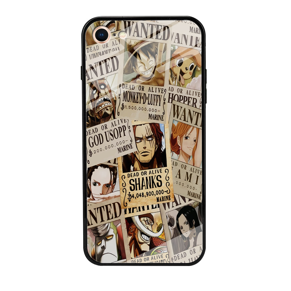 One Piece Wanted Poster iPhone 7 Case