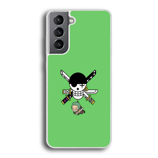 One Piece Zoro Green Samsung Galaxy S21 Plus Case