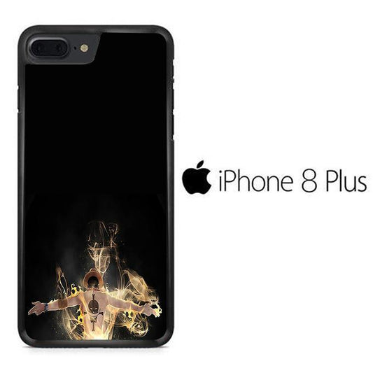 One Piece Ace Black iPhone 8 Plus Case - ezzyst