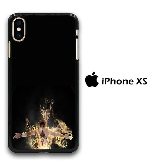 One Piece Ace Black iPhone Xs Case